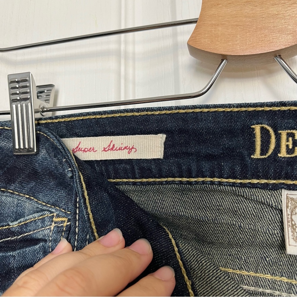 Decree Dark Blue Denim Jeans - Picture 4 of 5